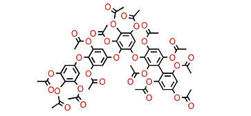 Dihydroxyfucotriphlorethol B tetradecaacetate